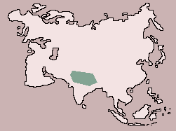 Range of Gavial