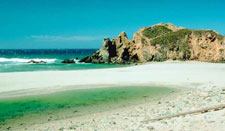 Tide Pool on Sandy Shore