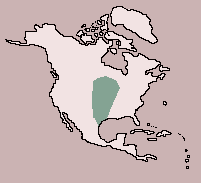 Range of Greater Prairie Chicken