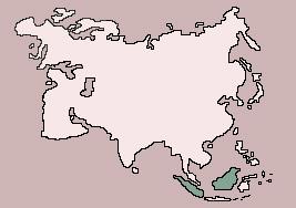 Range of Orangutan