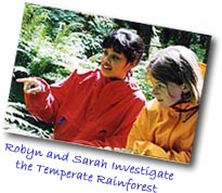 Robyn and Sarah Investigate the Temperate Rainforest